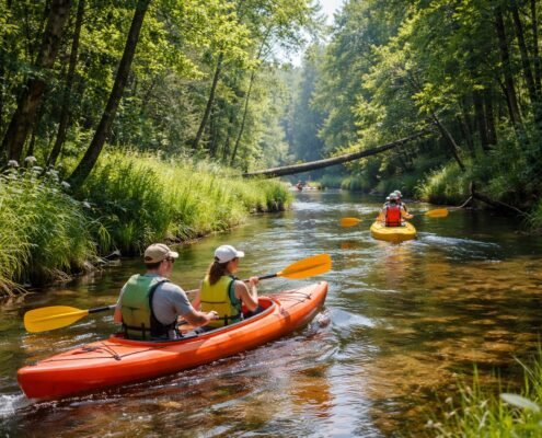 baidariu nuoma merkiu